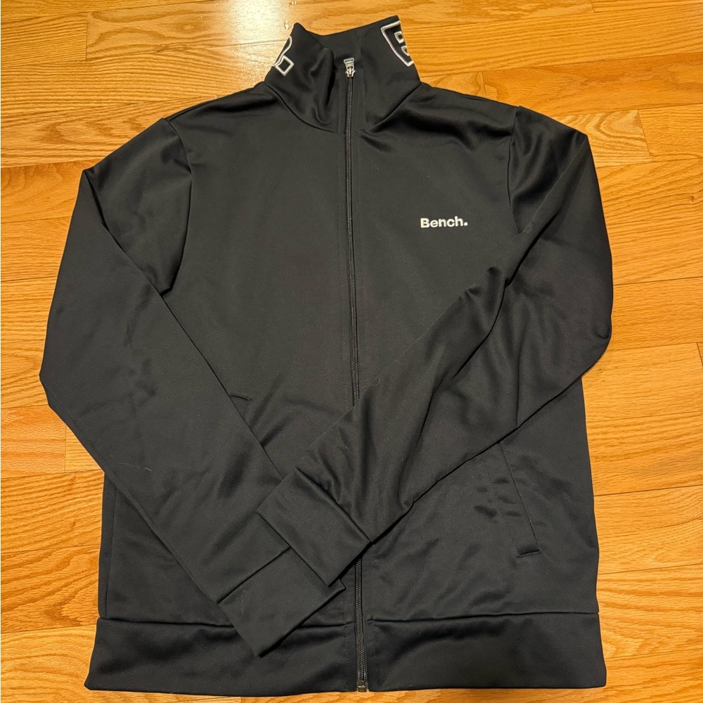 Bench Men's Black Windbreaker Jacket